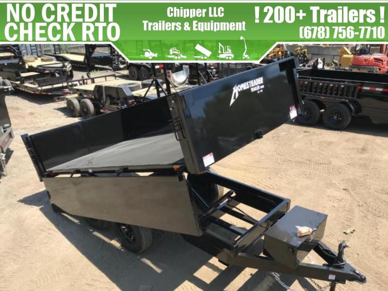 2022 Homesteader 6x10 10K 2ft Fold Down Side Combination Gate Dump Trailer 2022 Homesteader 6x10 10K 2ft Fold Down Side Combination Gate Dump Trailer