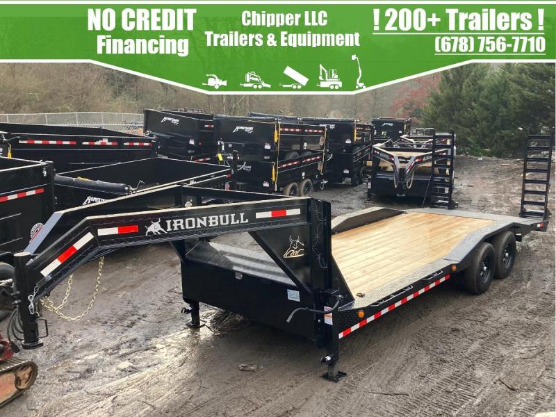 2021 Ironbull 8.5x20 14k Gooseneck Driveover Equipment Trailer Stand Up Ramps 2021 Ironbull 8.5x20 14k Gooseneck Driveover Equipment Trailer Stand Up Ramps