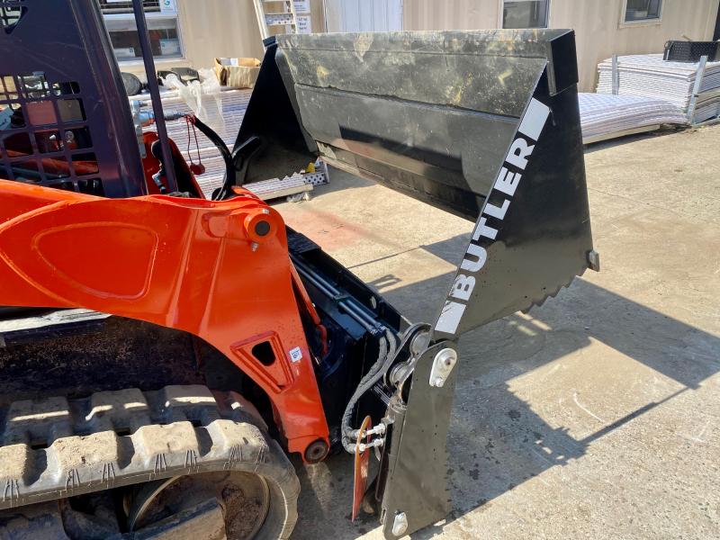 Butler 72 4in1 Smooth Bucket Skid Steer Attachment Chipper LLC, North