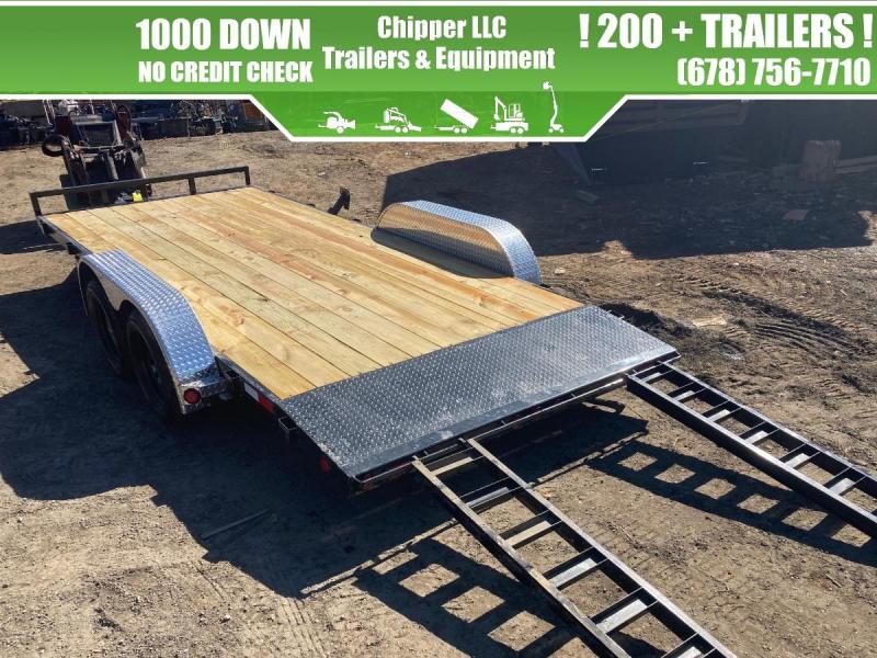 2021 PJ 7x20 7K Equipment Trailer Slide Out Ramps 2021 PJ 7x20 7K Equipment Trailer Slide Out Ramps
