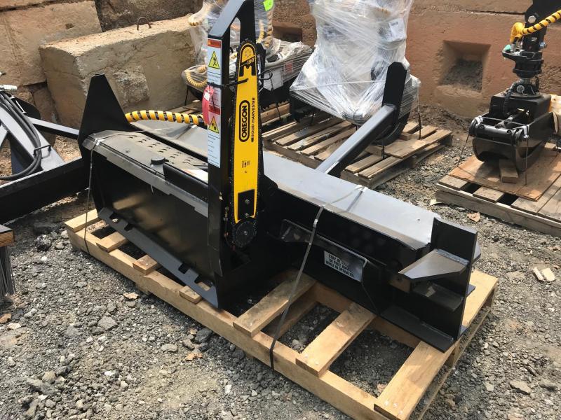 2023 Halverson Skid Steer Mounted Firewood Processor with 4-Way & 6-Way Adjustable  HWP-120-4A/6A Log Splitters Skid Steer Attachment