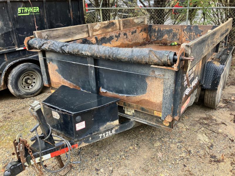 2006 Bri-Mar 7x12 12K 3ft Barn Door Dump Trailer 2006 Bri-Mar 7x12 12K 3ft Barn Door Dump Trailer