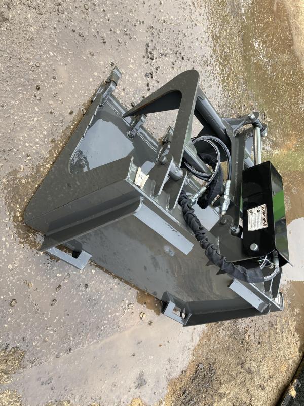 2021 44" Solid Floor Single Cylinder Grapple with Teeth CID MTGBT44