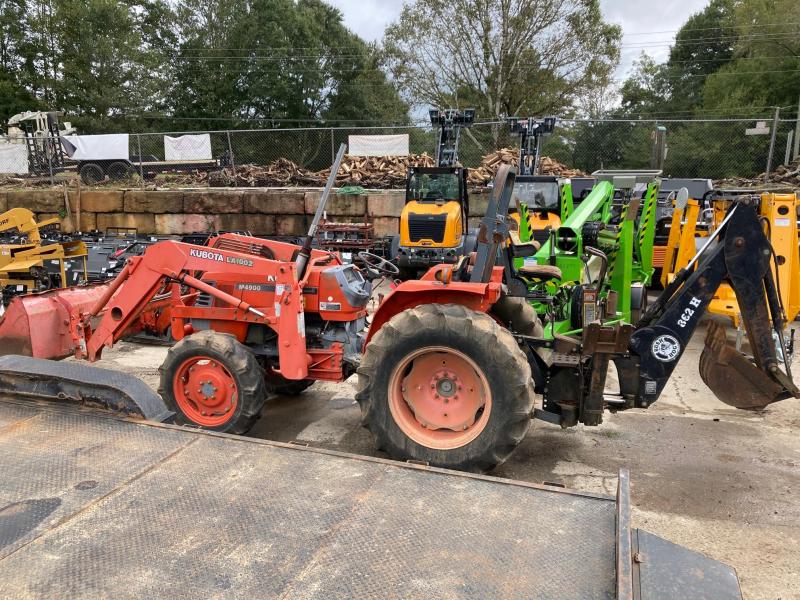 2001 Kubota M4900 Loader Backhoe 4x4 54HP Tractor Front End Loader 2001 Kubota M4900 Loader Backhoe 4x4 54HP Tractor Front End Loader