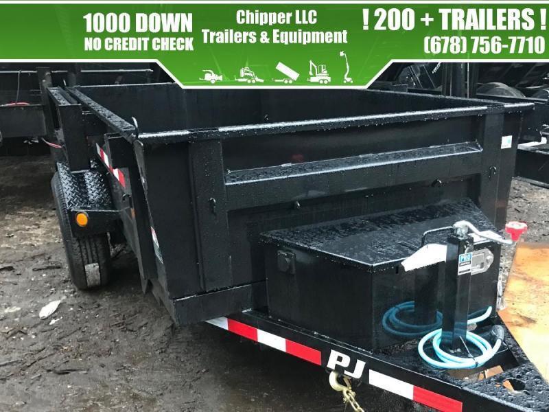 2022 Stryker Trailers 7x16 14K 2ft 7 Ton Sides Ramps Dump Trailer