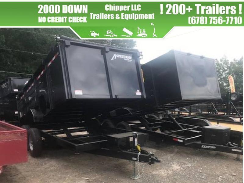 2021 Homesteader 7x14 14K 4ft Barn Door Dump Trailer Near Me