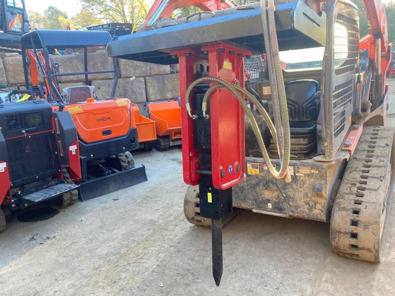2021 Iron Rhino 750# Class Hydraulic Jackhammer Skid Steer Universal Attachment 2021 Iron Rhino 750# Class Hydraulic Jackhammer Skid Steer Universal Attachment