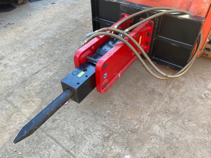 Iron Rhino 750 Class Hydraulic Jackhammer Skid Steer Attachment