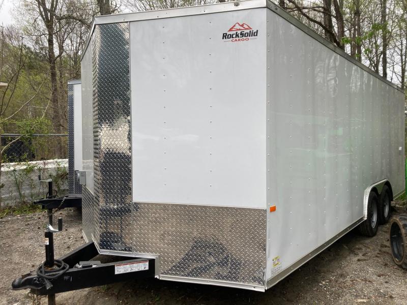 2020 Rock Solid Cargo REPO 8x20 7k Outlets Lights Breaker Box Power Adapter Enclosed Cargo Trailer 2020 Rock Solid Cargo REPO 8x20 7k Outlets Lights Breaker Box Power Adapter Enclosed Cargo Trailer