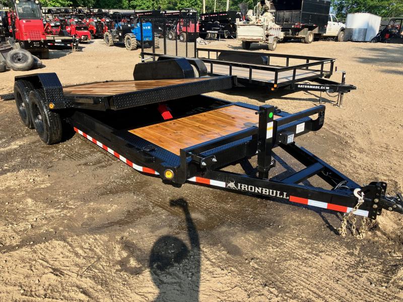 2023 Iron Bull Trailers 7x20 16k 8 ton Tilt Deck Equipment / Car Hauler