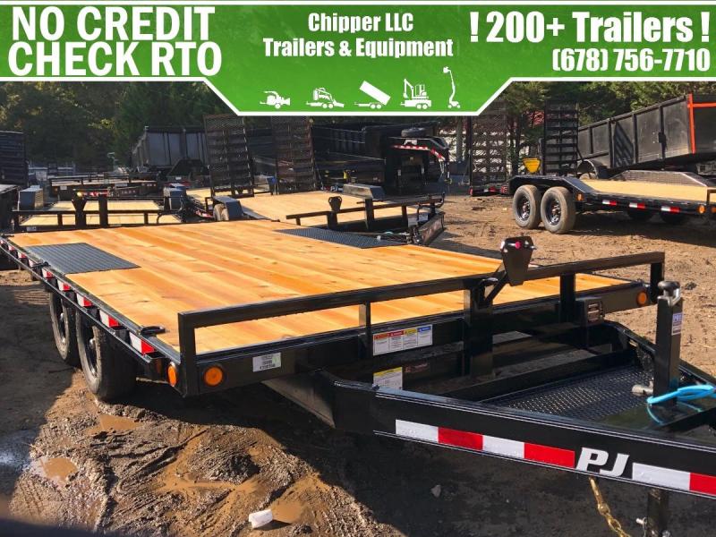 2022 PJ Trailers 8.5X20 10k 5 Ton Straight Deck Pull Out Ramps Flatbed Deckover Trailer 2022 PJ Trailers 8.5X20 10k 5 Ton Straight Deck Pull Out Ramps Flatbed Deckover Trailer