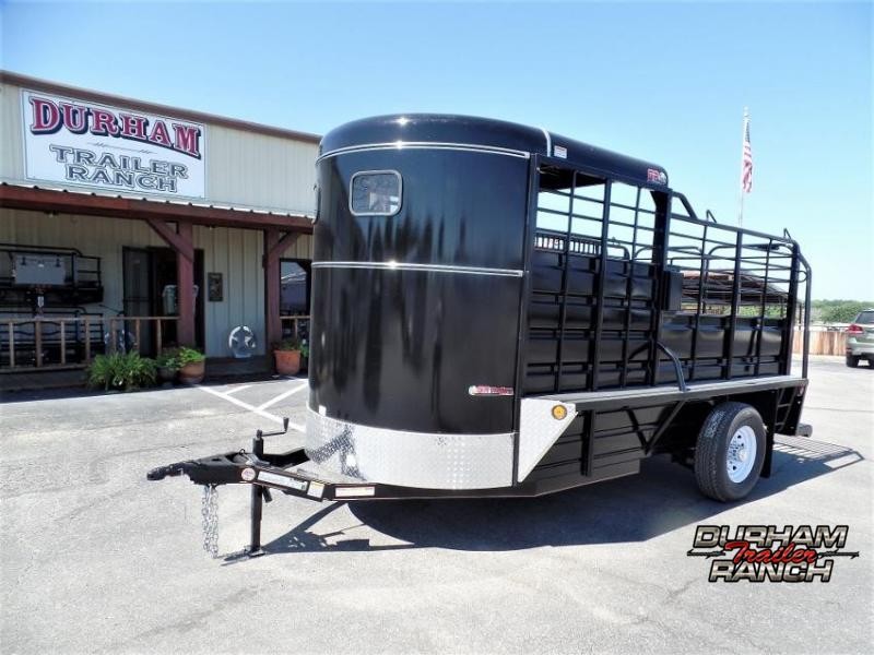 2020 GR Trailers 14' BP Half-top Livestock Trailer 2020 GR Trailers 14' BP Half-top Livestock Trailer