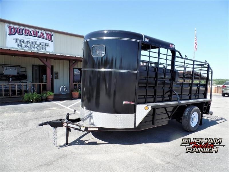 2020 GR Trailers 14' BP Half-top Livestock Trailer 2020 GR Trailers 14' BP Half-top Livestock Trailer