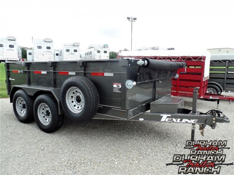 2019 TexLine 12 ft BP Dump Dump Trailer 2019 TexLine 12 ft BP Dump Dump Trailer