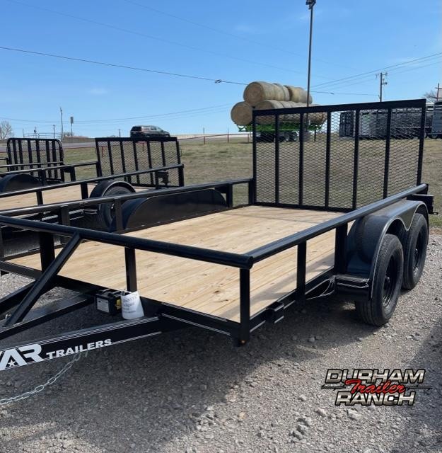 2022 VAR 12' Flatbed Utility Trailer 2022 VAR 12' Flatbed Utility Trailer