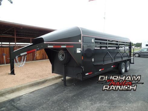 2019 Wyatt 20 ft Stock Trailer with Tack Box 2019 Wyatt 20 ft Stock Trailer with Tack Box