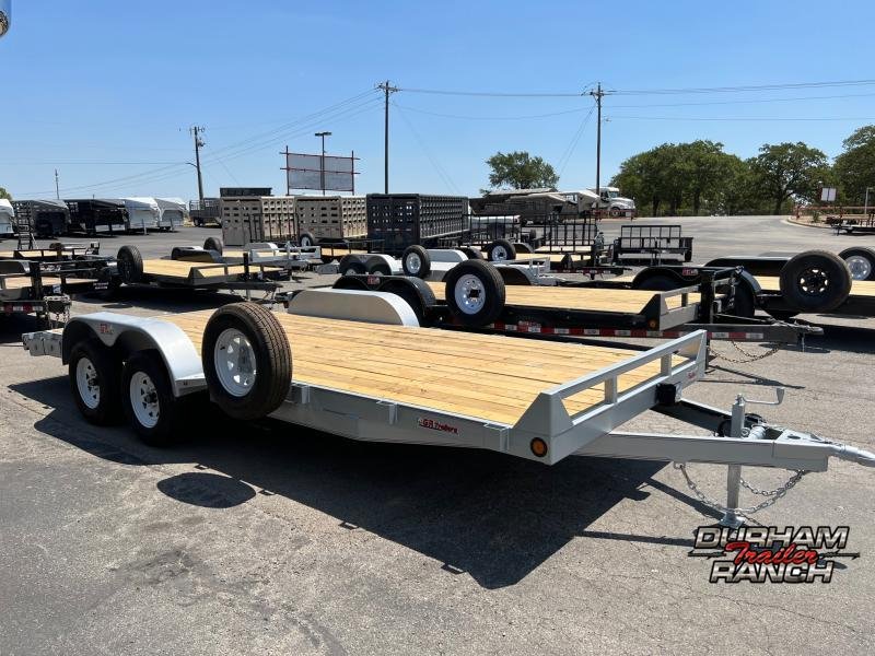 New 20' GR Car Hauler Flatbed Durham Trailer Ranch Bloomer Trailers