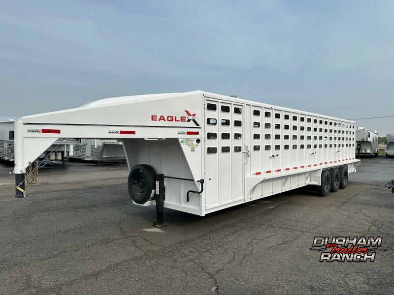 2025 RawMaxx Eagle X 32' Tri Axle  Stock  Trailer