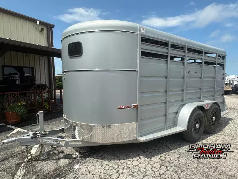 2025 GR  16' Bumper Pull Stock Trailer