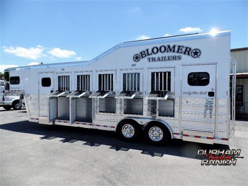 2020 Bloomer 5H w/ 4'6" SW Dressing Room & Large Trainer's Tac Horse Trailer 2020 Bloomer 5H w/ 4'6" SW Dressing Room & Large Trainer's Tac Horse Trailer