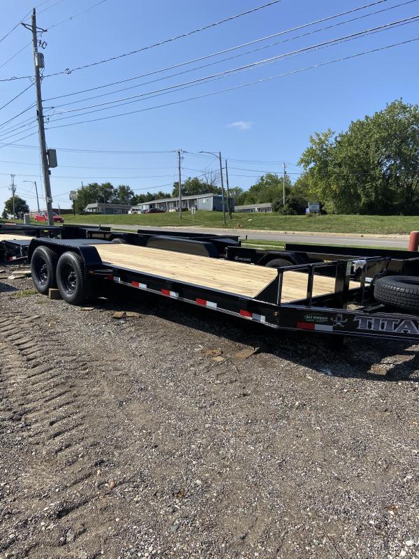 Titan Trailers 18+3 Titan Low Glide I Beam Trailer Titan Trailers 18+3 Titan Low Glide I Beam Trailer