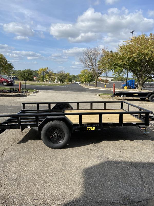 2021 Doolittle 77x12 Single Axle Utility Trailer W/Open Sides 2021 Doolittle 77x12 Single Axle Utility Trailer W/Open Sides