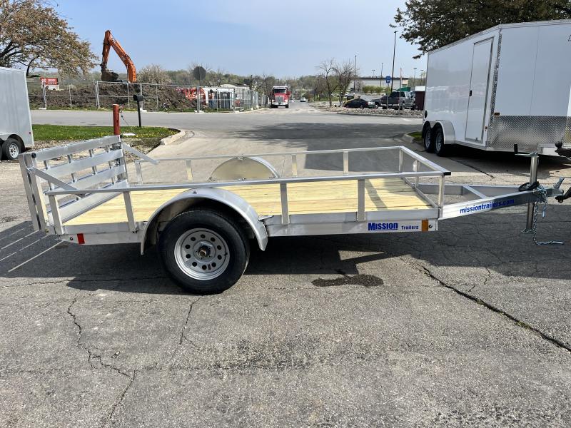 2023 84x12 Single Axle Utility Trailer W/Solid Sides D and S Midwest
