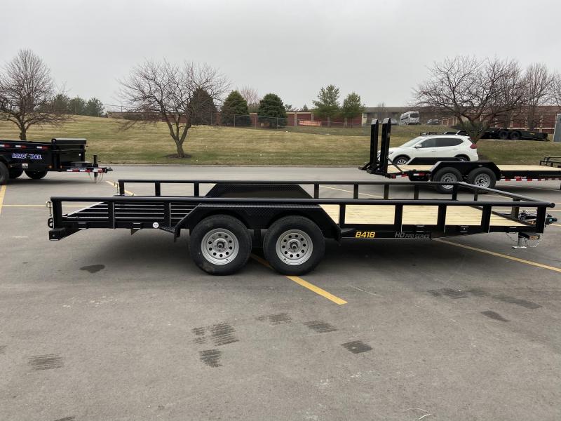 Doolittle 84x18 Tandem Axle Utility Trailer W/Open Sides Doolittle 84x18 Tandem Axle Utility Trailer W/Open Sides
