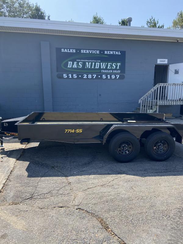 Doolittle 77x12 Tandem Axle Utility Trailer W/Solid Sides Doolittle 77x12 Tandem Axle Utility Trailer W/Solid Sides