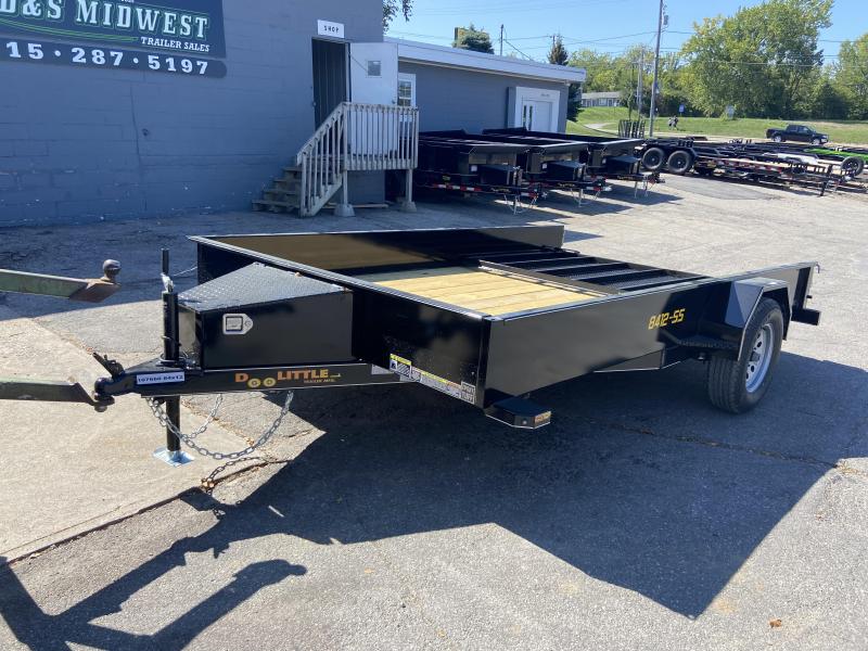 84x12 Single Axle Utility Trailer W/Solid Sides 84x12 Single Axle Utility Trailer W/Solid Sides