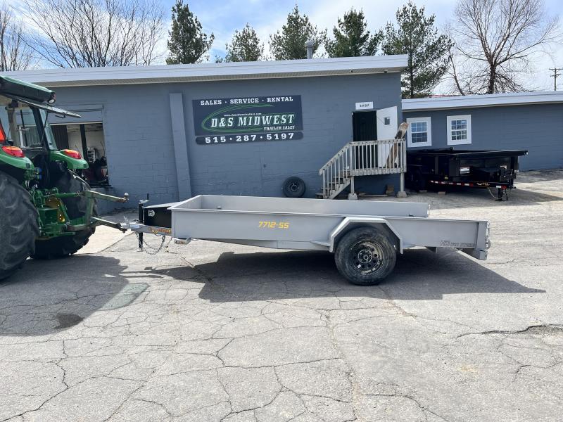 Doolittle 77x12 Single Axle Utility Trailer W/Solid Sides Doolittle 77x12 Single Axle Utility Trailer W/Solid Sides