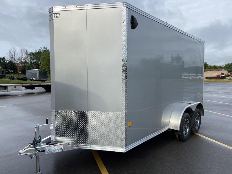 2021 Mission EZ Hauler 7x14 Cargo Trailer with Ramp Door Aluminum Wheels 7' Tall 2021 Mission EZ Hauler 7x14 Cargo Trailer with Ramp Door Aluminum Wheels 7' Tall