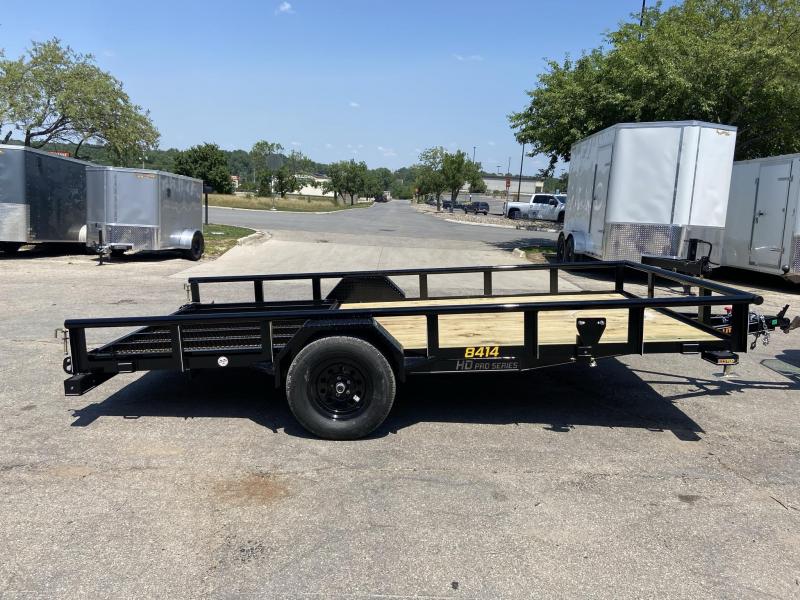 84x14 Single Axle Utility Trailer W/Open Sides 84x14 Single Axle Utility Trailer W/Open Sides