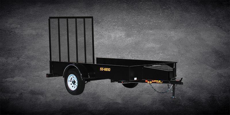 2019 Doolittle Trailer Mfg 66x10 Single Axle Utility Trailer W/Solid Sides 2019 Doolittle Trailer Mfg 66x10 Single Axle Utility Trailer W/Solid Sides