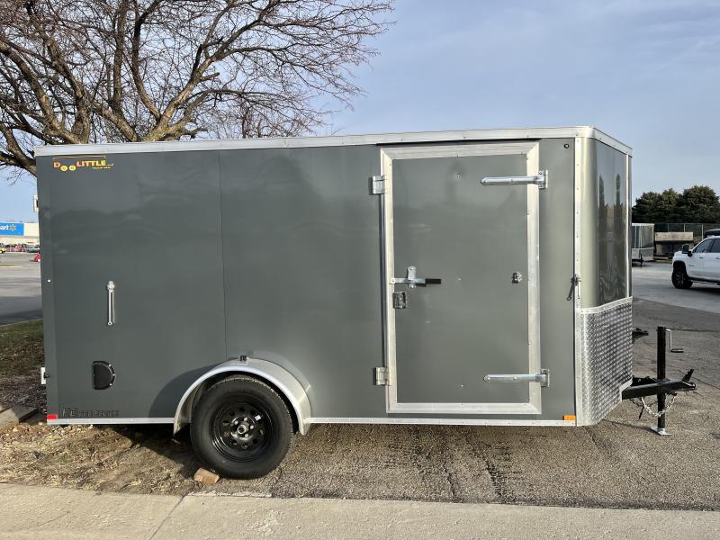 2022 Doolittle 6x12 Bullitt Cargo Trailer w/Double Doors D and S