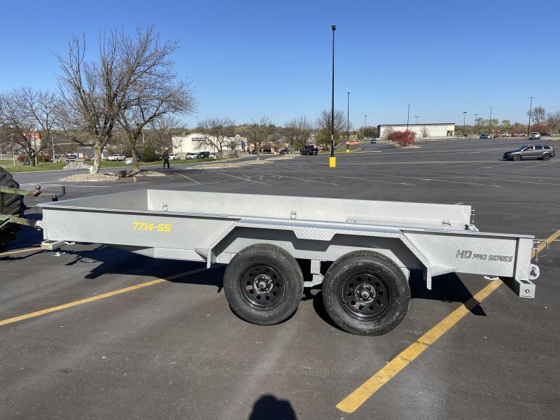 Doolittle 77x14 Tandem Axle Utility Trailer W/Solid Sides Doolittle 77x14 Tandem Axle Utility Trailer W/Solid Sides