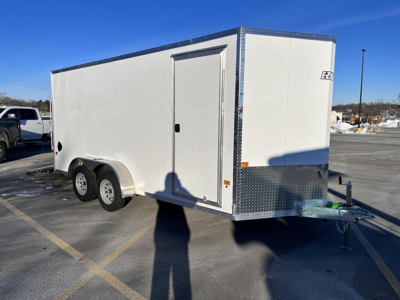 2022 EZ Hauler 7x16 Cargo Trailer with Ramp Door D and S Midwest