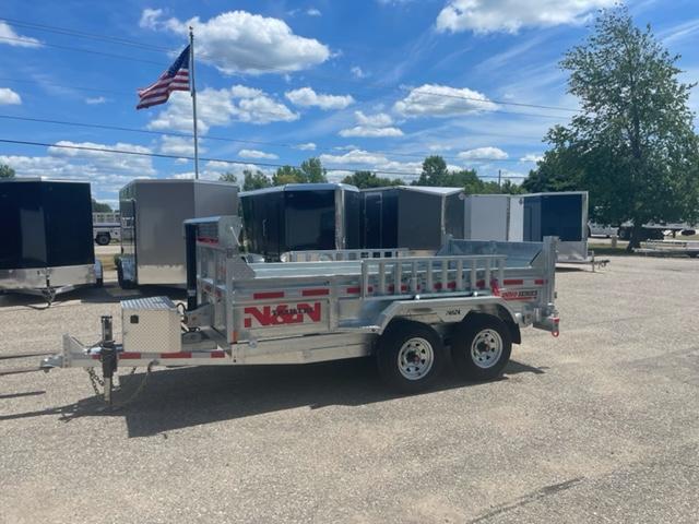 2022 N&N 6X12 10K TELECSCOPIC LIFT DUMP TRAILER WITH RAMPS AND TARP KIT 2022 N&N 6X12 10K TELECSCOPIC LIFT DUMP TRAILER WITH RAMPS AND TARP KIT