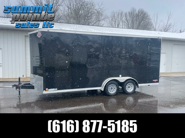 2023 Cargo Mate 7.5x18 V-Nose Ramp Door 12" Extra Door  Cargo / Enclosed Trailer