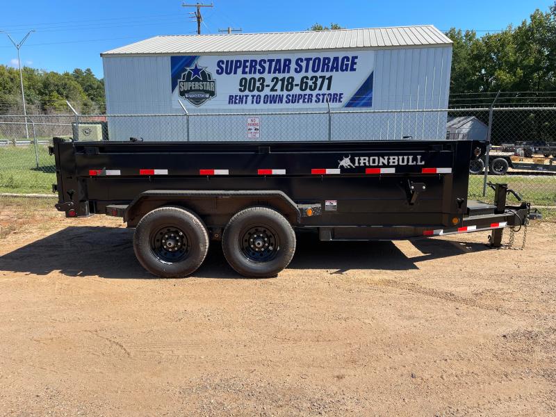 2022 Iron Bull 14' DTB Dump Trailer