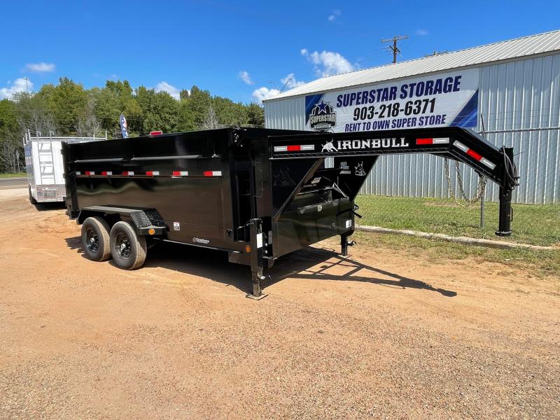 2022 Iron Bull 14' 48" Side Walls GN DTG Dump Trailer