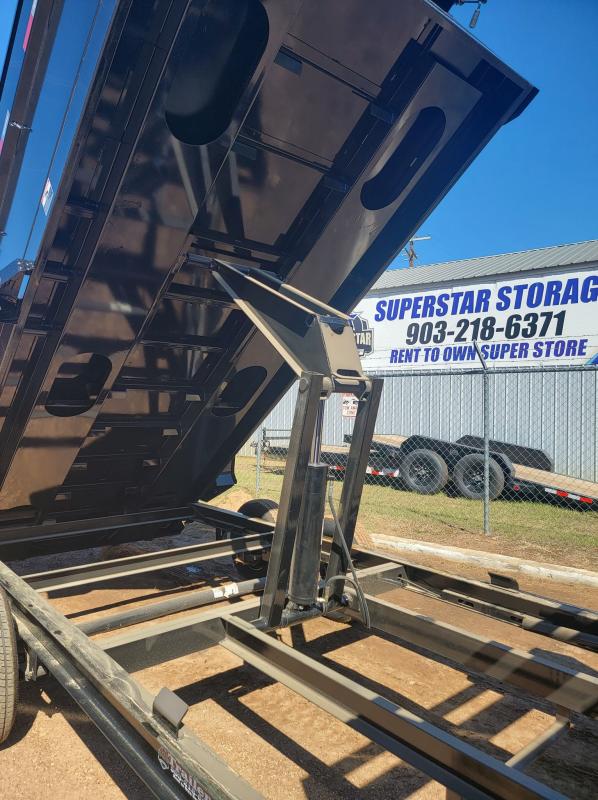 83x16 Gooseneck 2022 Iron Bull Dump Trailer 36" Superstar Storage LLC