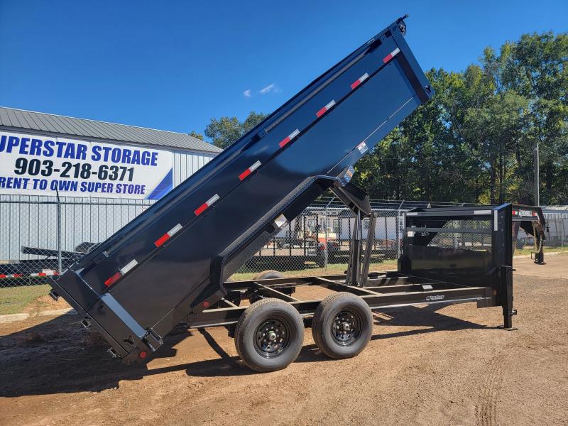 83x16 Gooseneck 2022 Iron Bull Dump Trailer 36" Superstar Storage LLC