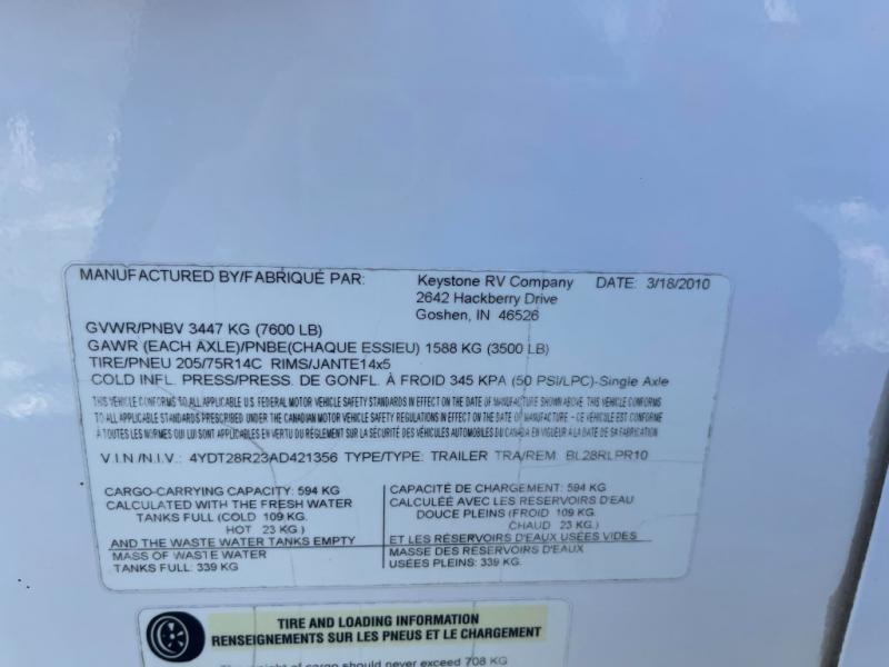 used Travel Trailers Keystone RV Premier Ultra Lite for sale, in Georgetown, TX Thumbnail 27