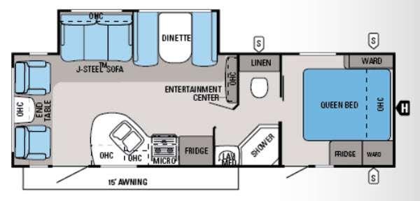 used Travel Trailers Jayco White Hawk for sale, in Georgetown, TX image-0