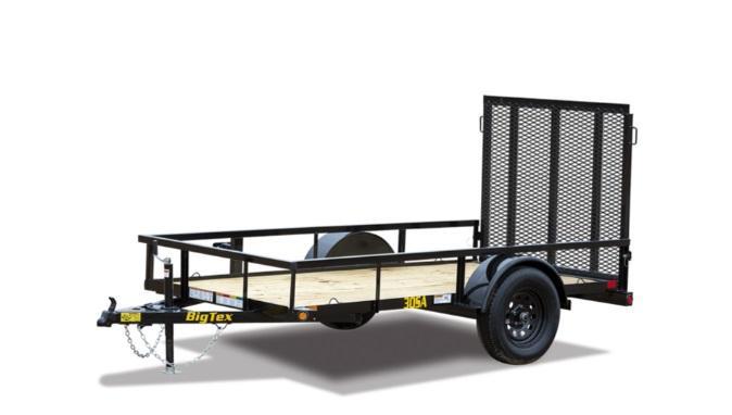 Big Tex 30sa Single Axle Utility Trailer In Caldwell Id Trailer Trader