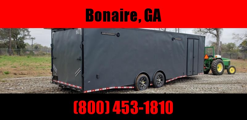 8.5x28 Black Spread axles ramp door Enclosed Cargo14k GVWR 8.5x28 Black Spread axles ramp door Enclosed Cargo14k GVWR