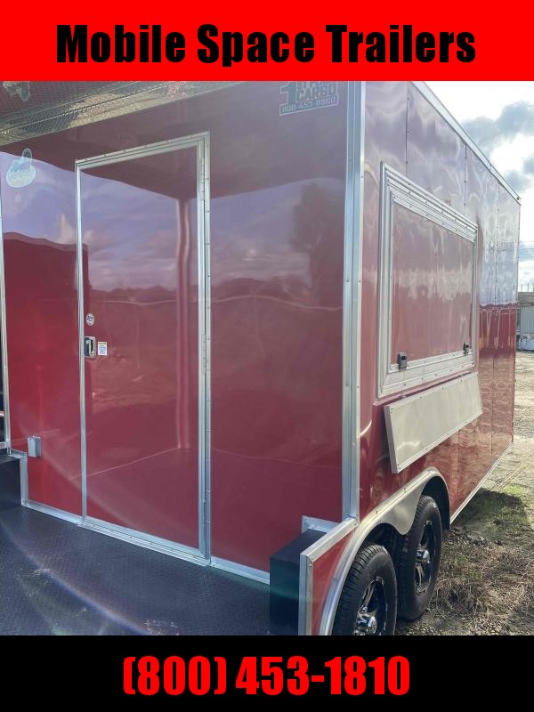 8.5x20 Concession W/ 7' Porch Finished Interior Electrical Vending / Concession Trailer 8.5x20 Concession W/ 7' Porch Finished Interior Electrical Vending / Concession Trailer