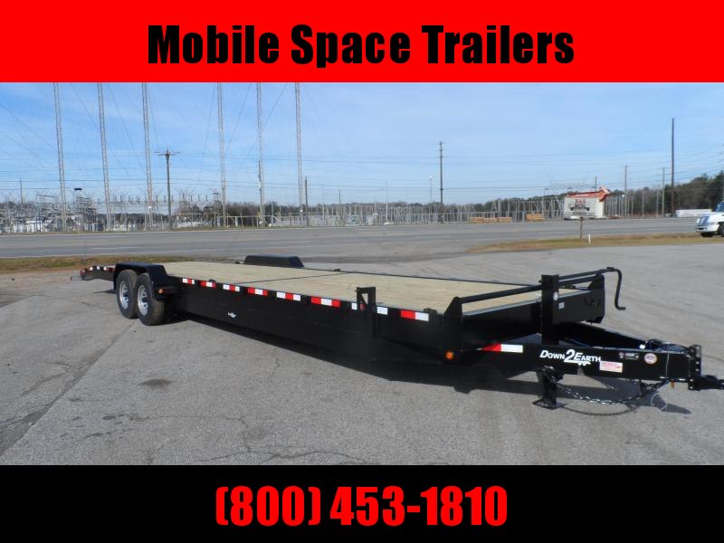 Down 2 Earth Trailers 34' 2 Car Hauler wood deck Down 2 Earth Trailers 34' 2 Car Hauler wood deck