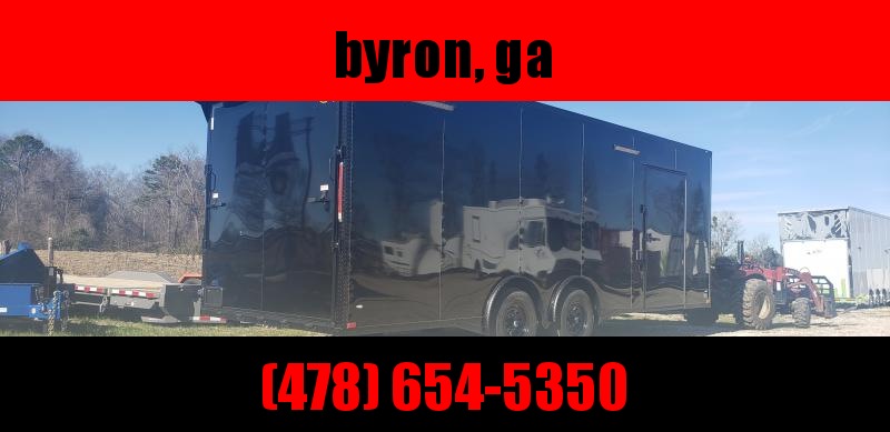 8.5x24 14k black Carhauler race ready Enclosed Cargo 8.5x24 14k black Carhauler race ready Enclosed Cargo